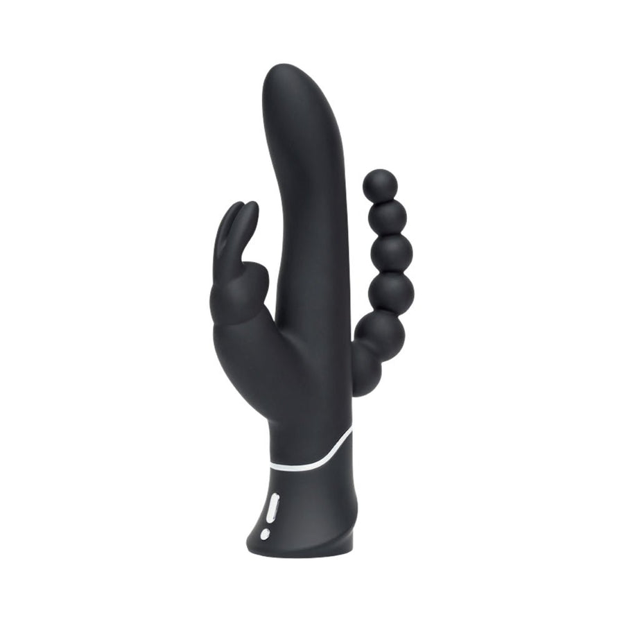 Happy Rabbit Triple Curve Black Vibrator-Lovehoney-Sexual Toys®