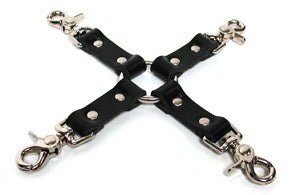 Hog Tie Leather Black-blank-Sexual Toys®