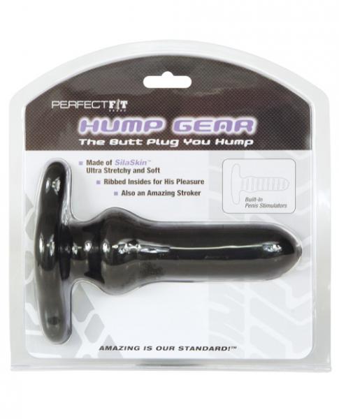 Hump Gear Black Butt Plug-Perfect Fit Brand-Sexual Toys®