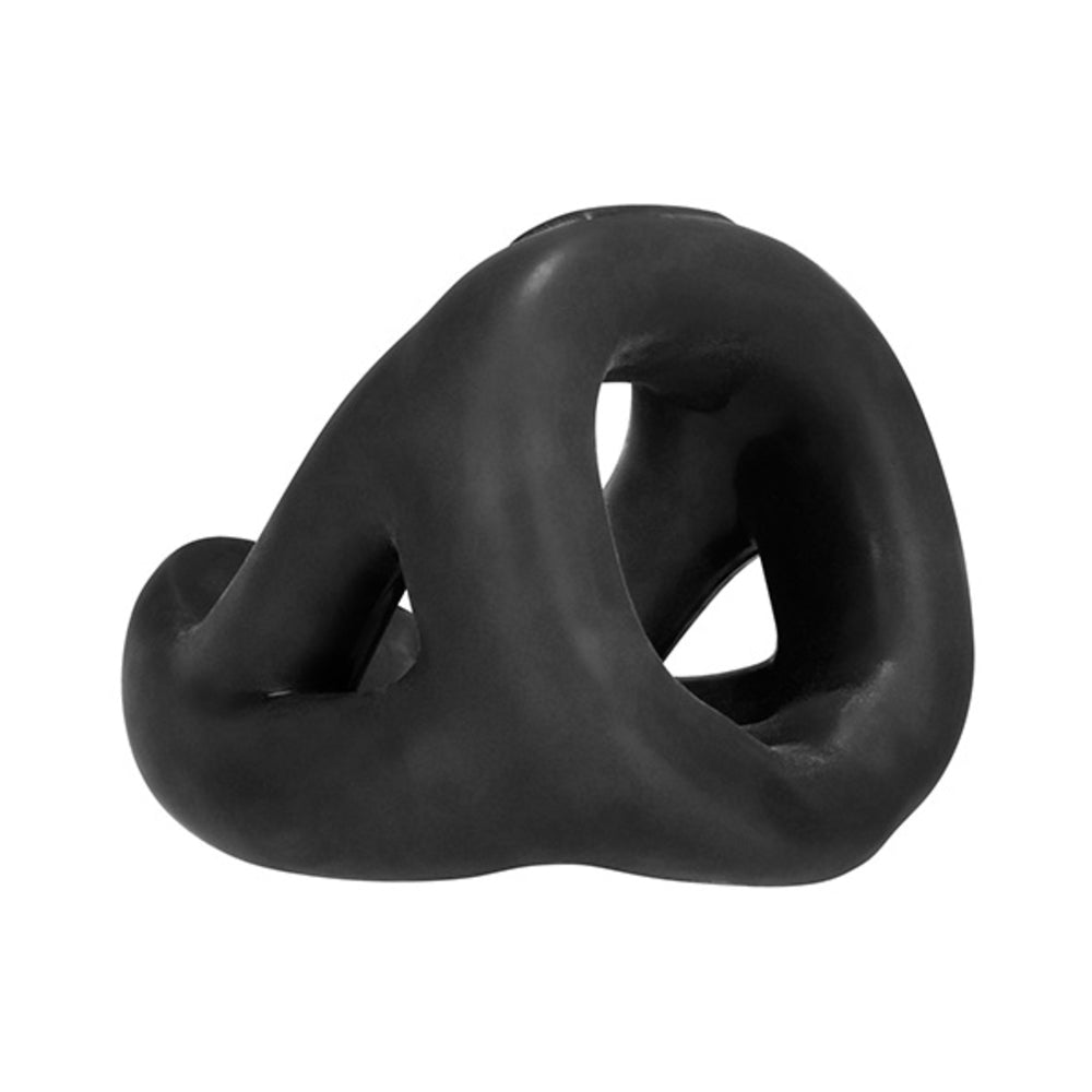 Hunkyjunk Slingshot 3 Ring Teardrop, Tar-Oxballs-Sexual Toys®