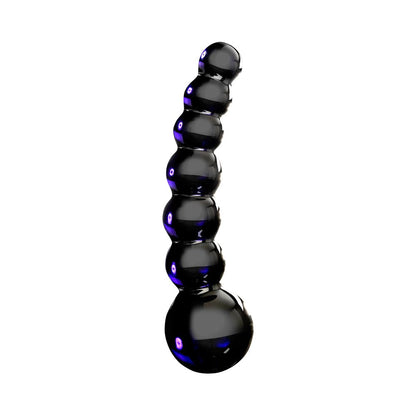 Icicles No 66 Glass Massager Black-Icicles Glass Massager-Sexual Toys®