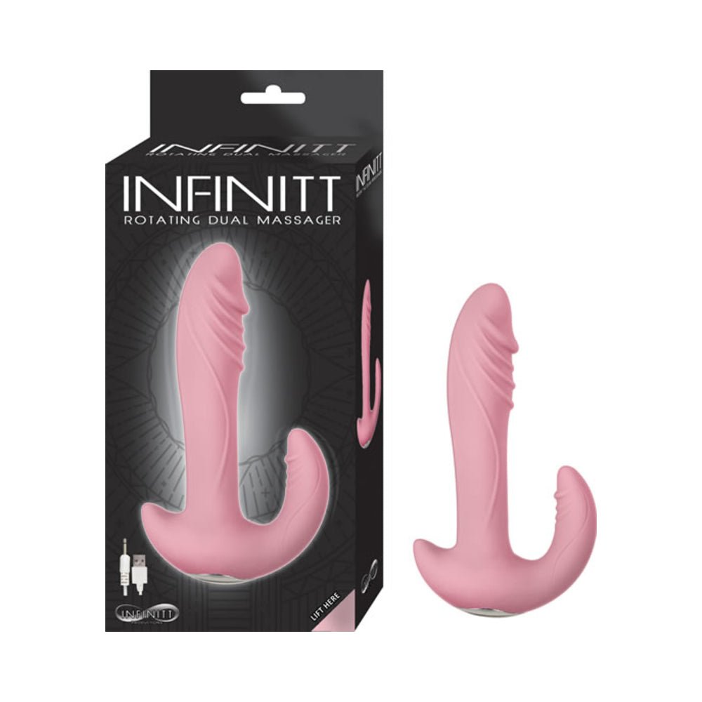 Infinitt Rotating Dual Massager-Nasstoys-Sexual Toys®