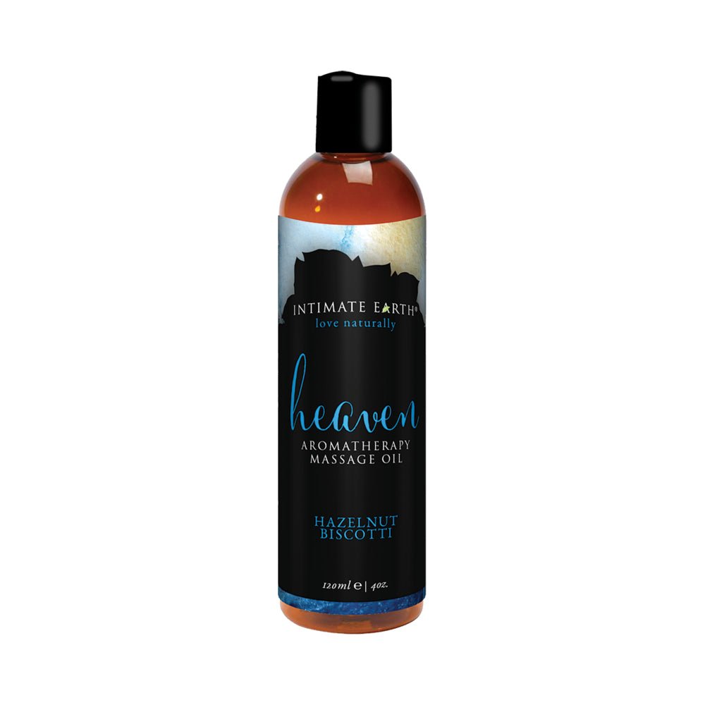 Intimate Earth Heaven Hazelnut Biscotti Massage Oil 4oz-Intimate Earth-Sexual Toys®