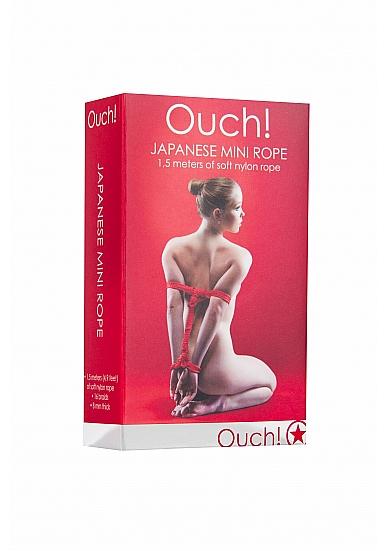 Japanese Mini Rope 4.9 feet Red-Shots-Sexual Toys®