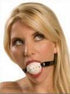 Jawbreaker Gag Black Strap-blank-Sexual Toys®