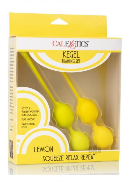 Kegel Training Set Lemon Yellow-Kegel Training Set-Sexual Toys®