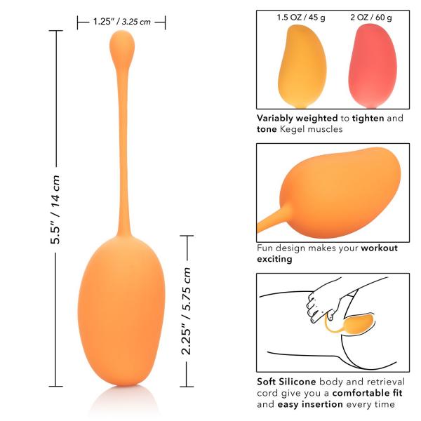 Kegel Training Set Mango 3 Piece-Kegel Training Set-Sexual Toys®