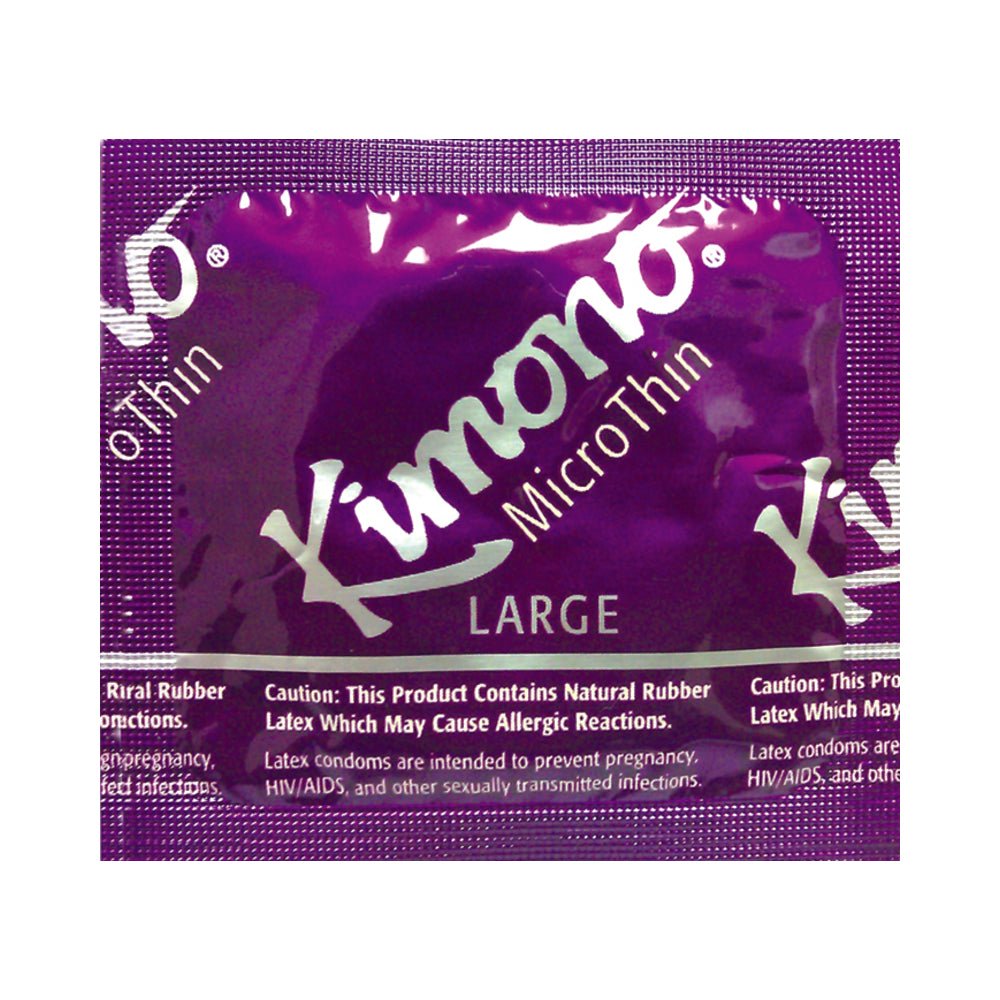 Kimono Microthin 12 Pack Large Latex Condoms-Kimono-Sexual Toys®