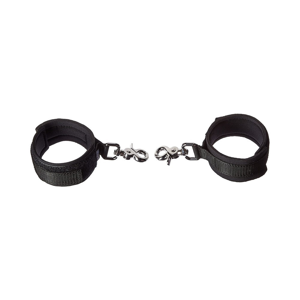 Kinklab Neoprene Black On Black Cuffs-Stockroom-Sexual Toys®