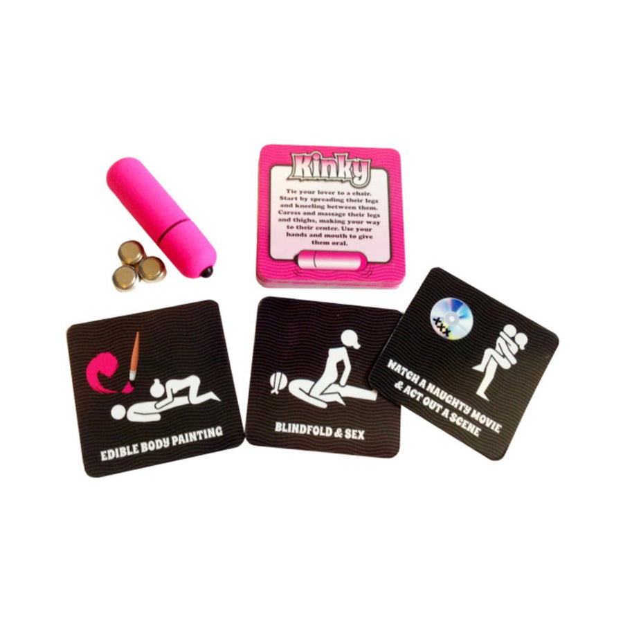 Kinky Vibrations Game with Bullet Vibrator-blank-Sexual Toys®