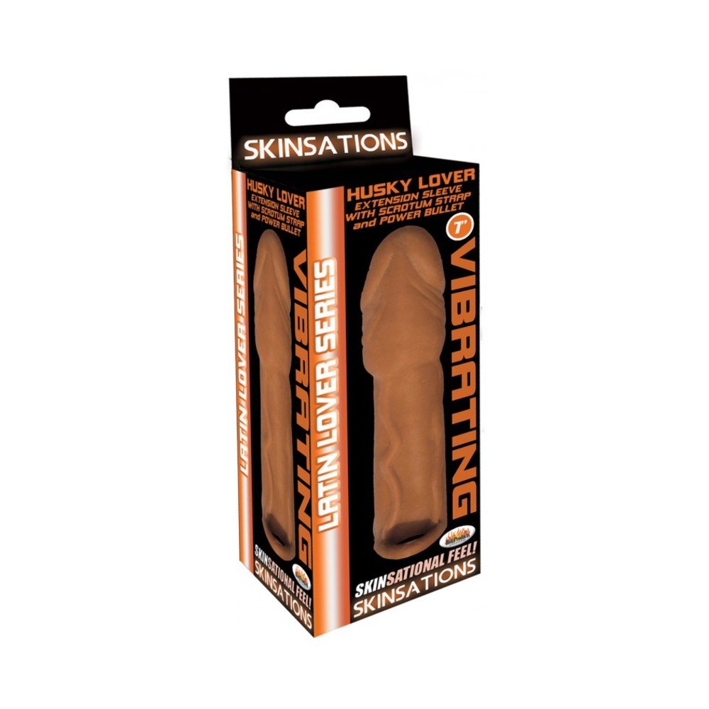 Latin Lover Extension With Power Bullet &amp; Scrotum Strap-Hott Products-Sexual Toys®