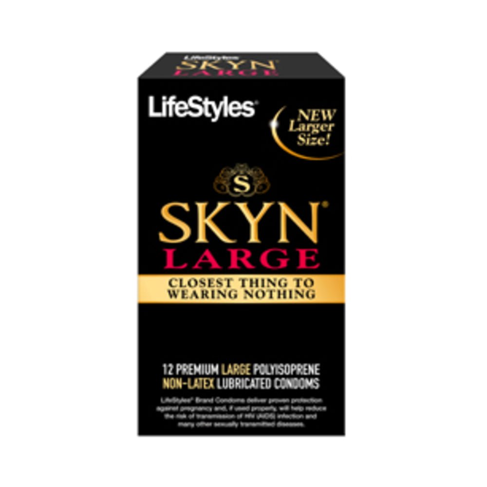 Lifestyles Skyn Large Polyisoprene (12 Pack)-blank-Sexual Toys®