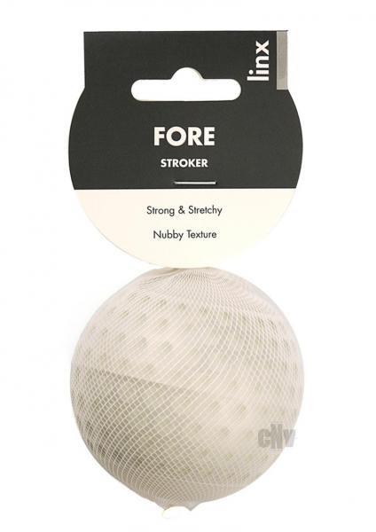 Linx Fore Stroker Ball Clear/white Os-blank-Sexual Toys®