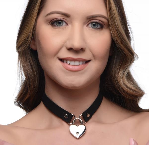 Lock-it Heart Choker-Master Series-Sexual Toys®