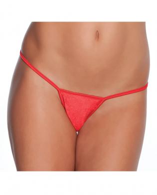 Low Rise Lycra G-String Red O/S-blank-Sexual Toys®