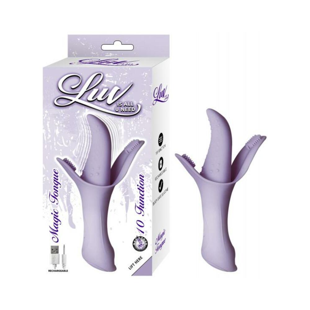 Luv Magic Tongue - Lavender-blank-Sexual Toys®