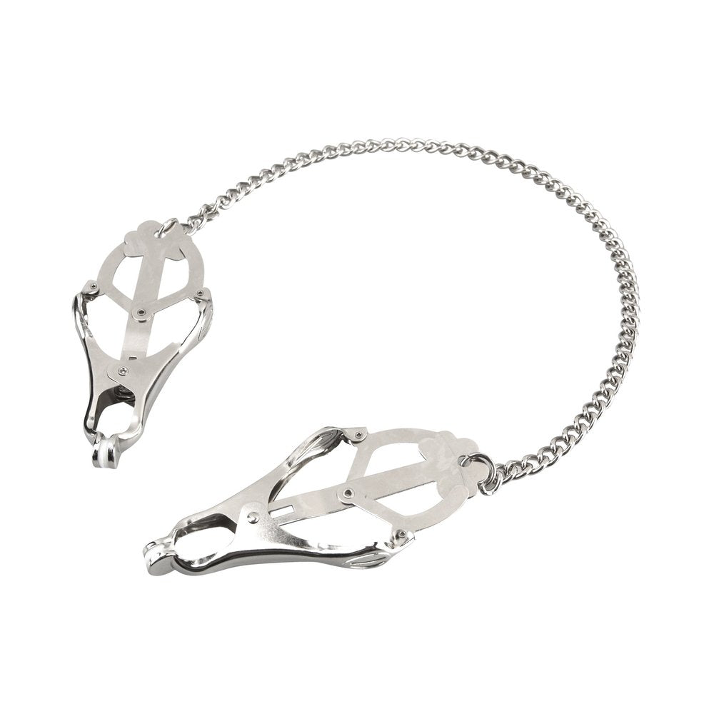 Lux Fetish Japanese Clover Nipple Clamps-Electric Eel-Sexual Toys®