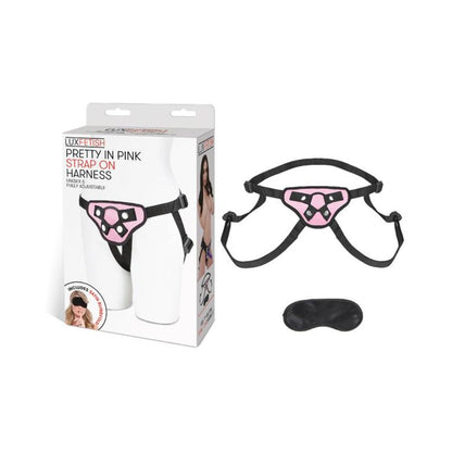 Lux Fetish Pretty In Pink Strap On Harness-Electric Eel-Sexual Toys®