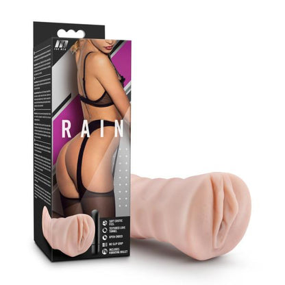 M For Men Rain Beige Vagina Stroker-Blush-Sexual Toys®