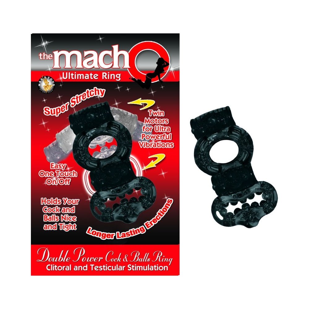 Macho 2x Power Cock/ball Ring-Nasstoys-Sexual Toys®