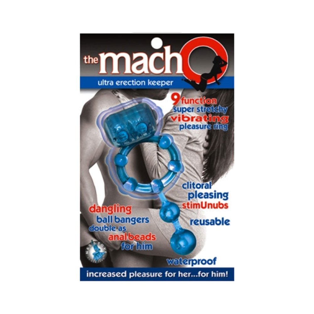 Macho Ultra Erection Keeper Vibrating Cock Ring-Nasstoys-Sexual Toys®