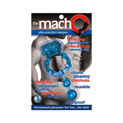 Macho Ultra Erection Keeper Vibrating Cock Ring-Nasstoys-Sexual Toys®