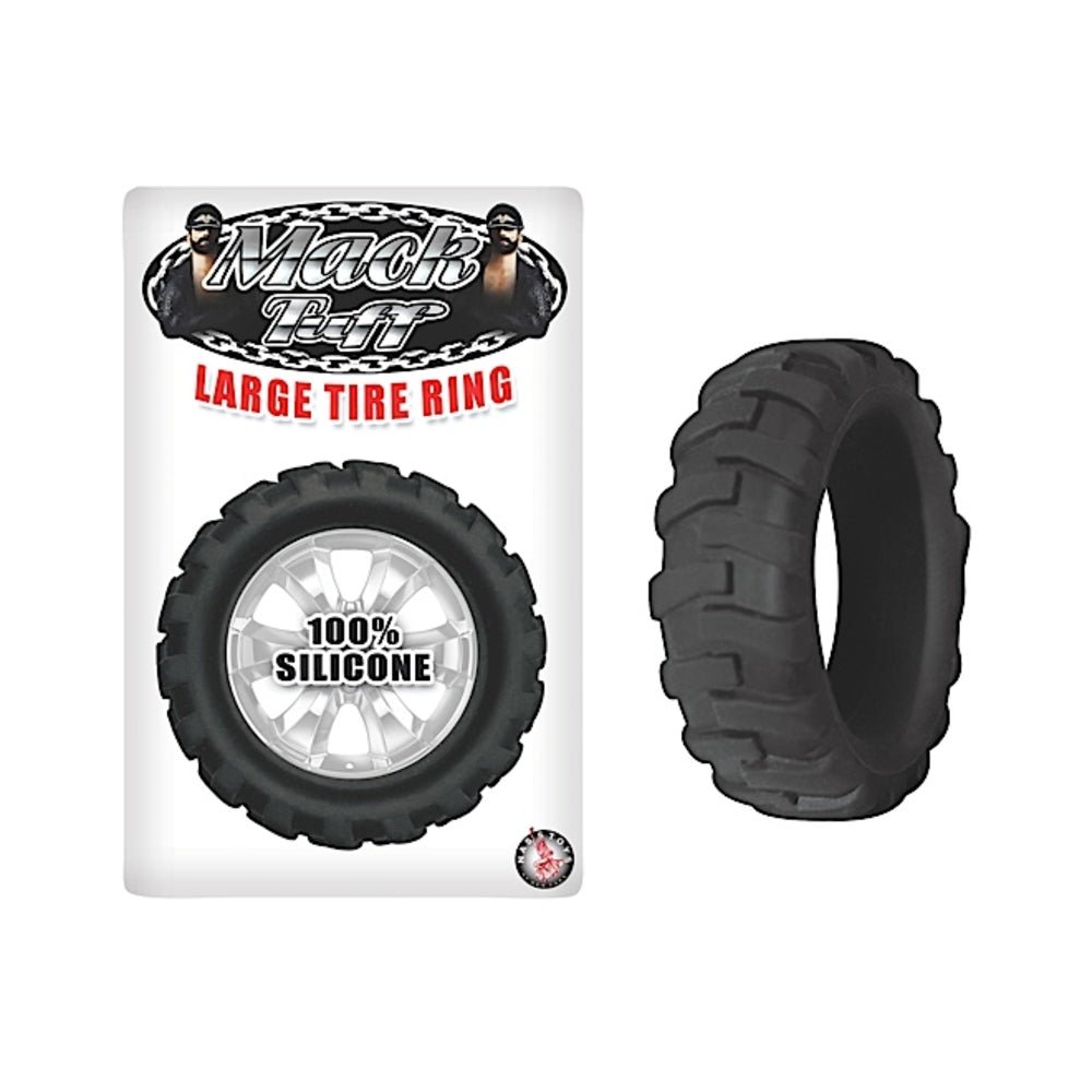 Mack Tuff Large Silicone Tire Ring Black-Nasstoys-Sexual Toys®