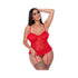 Magic Silk Ooh La Lace Bustier & Panty Set Red Queen-blank-Sexual Toys®