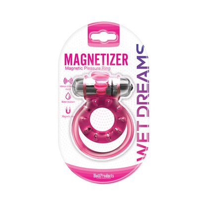 Magnetized Magnetic Cock Ring With Dual Straps And Bullet-blank-Sexual Toys®