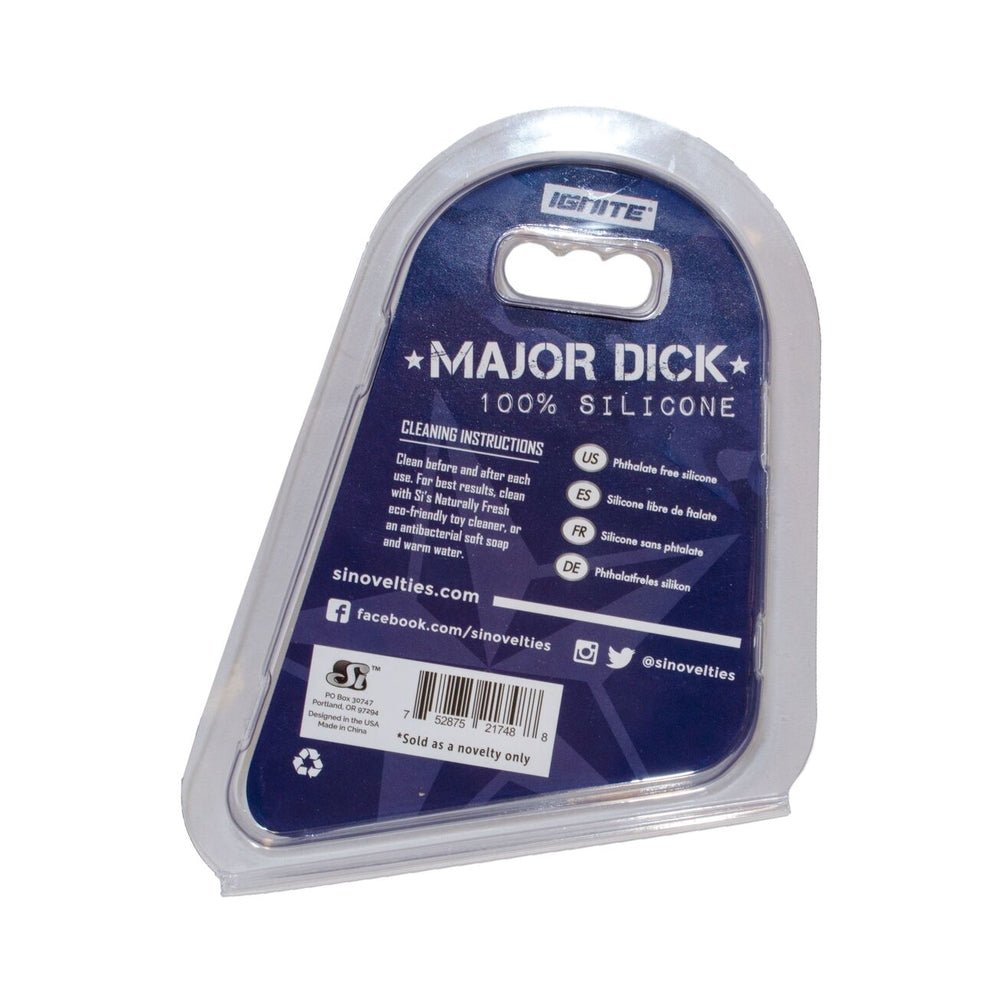 Major Dick Commando Cock Ring Blue Camo 1.75 inches-Si Novelties-Sexual Toys®