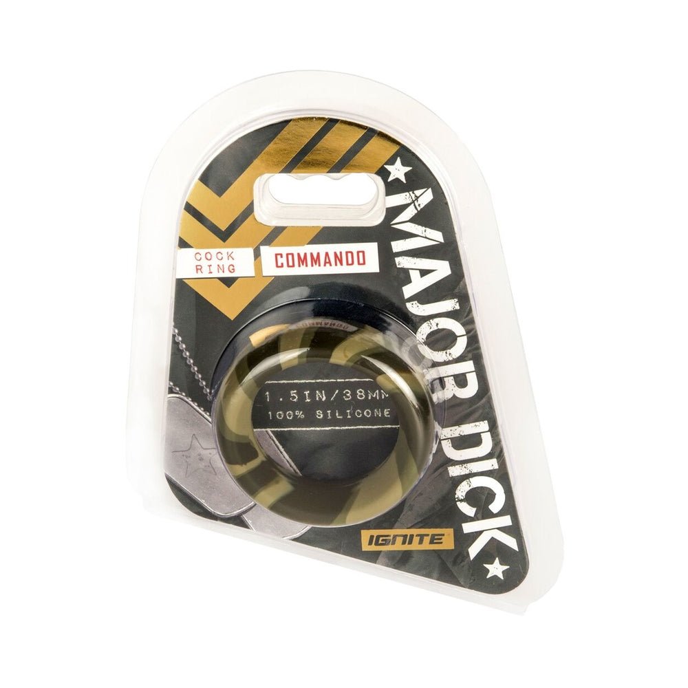 Major Dick Commando Wide Silicone Donut 1.5 inches Camo-Major Dick-Sexual Toys®