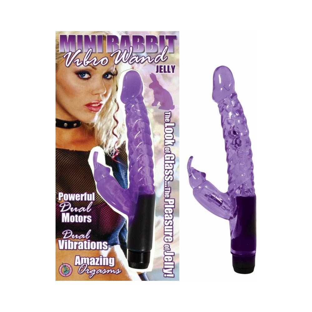 Mini Rabbit Vibro Wand (Purple)-Nasstoys-Sexual Toys®