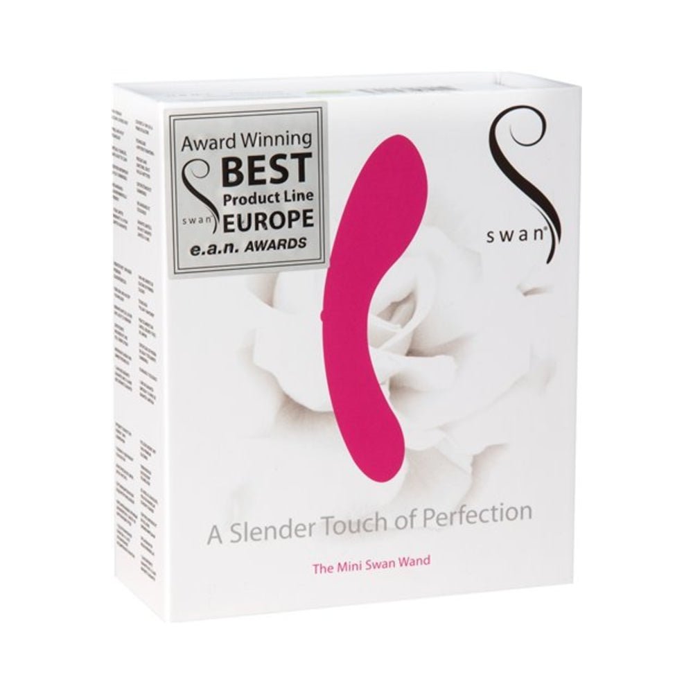 Mini Swan Wand 4.75 inches Pink Vibrator-blank-Sexual Toys®