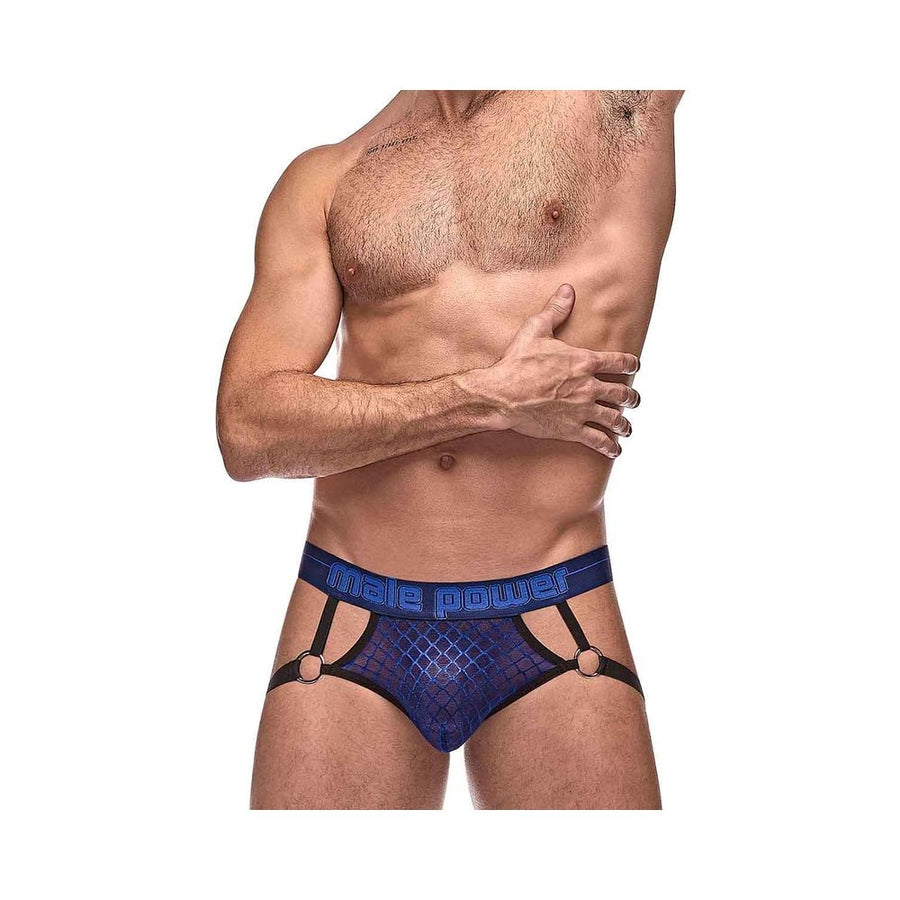 MP Diamond Mesh Jock Ring Nav SM-Male Power-Sexual Toys®