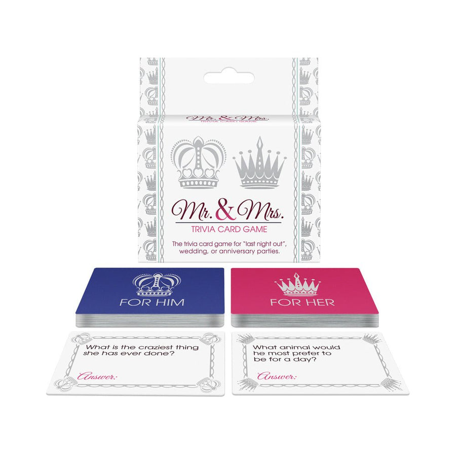 Mr. and Mrs. Trivia Card Game-Kheper Games-Sexual Toys®