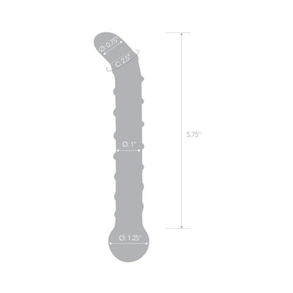 Mr.  Swirl 6.5&quot; Glass Glass Dildo-Electric Eel-Sexual Toys®