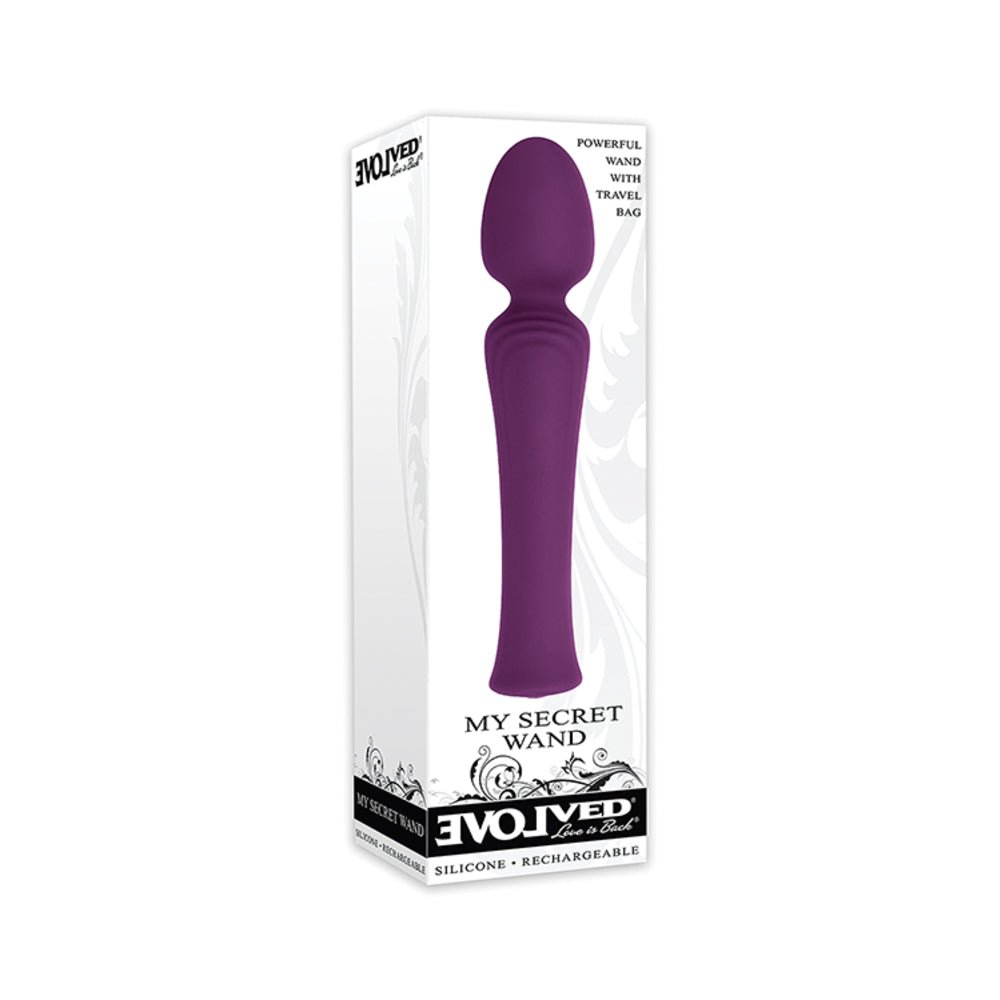 My Secret Wand Purple Vibrator-Evolved-Sexual Toys®