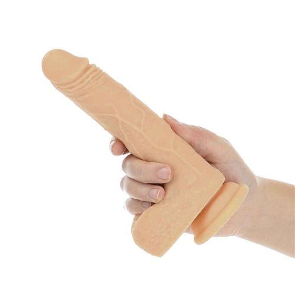 Naked Addiction 7.5 The Freak Vibrating Rotating &amp; Thrusting Dong Vanilla&quot;-blank-Sexual Toys®