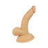 All American 4 inches Curved Dong with Balls Beige-Nasstoys-Sexual Toys®