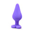 Naughtier Candy Heart Purple Butt Plug-Blush-Sexual Toys®