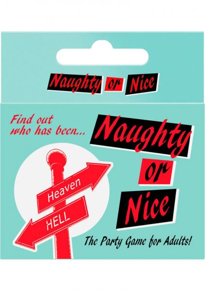 Naughty Or Nice Drinking Card Game-blank-Sexual Toys®