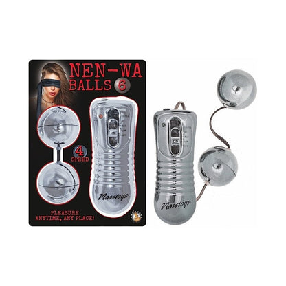 Nen Wa Balls Waterproof Vibrating Balls - Silver-Nasstoys-Sexual Toys®