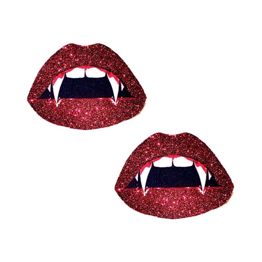 Neva Nude Pasties Vampire Lips Glitter Red-blank-Sexual Toys®