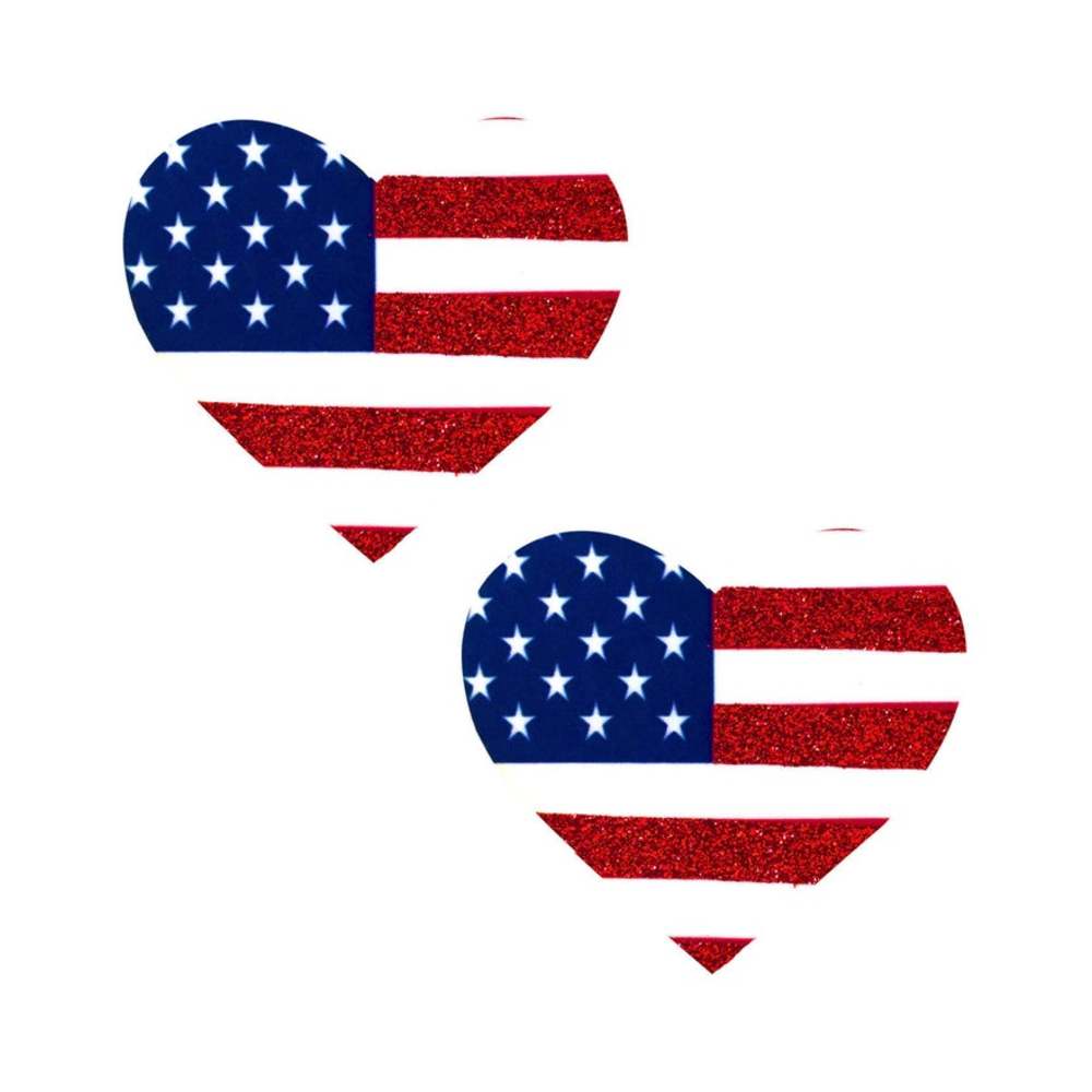 Neva Nude Pasty Hearts U.S Flag-Neva Nude-Sexual Toys®