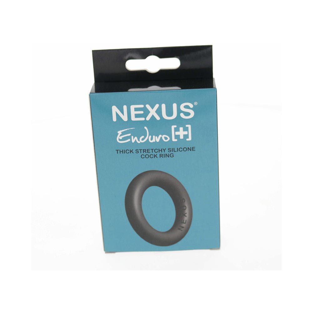 Nexus Enduro+ Thick Silicone Cock Ring - Black-Nexus-Sexual Toys®