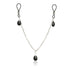 Nipple Play Non Piercing Nipple Chain Jewelry Onyx-Nipple Play-Sexual Toys®