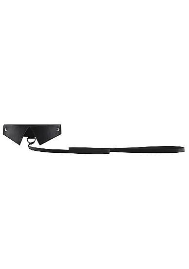 Ouch Classic Collar With Leash Black-Shots-Sexual Toys®