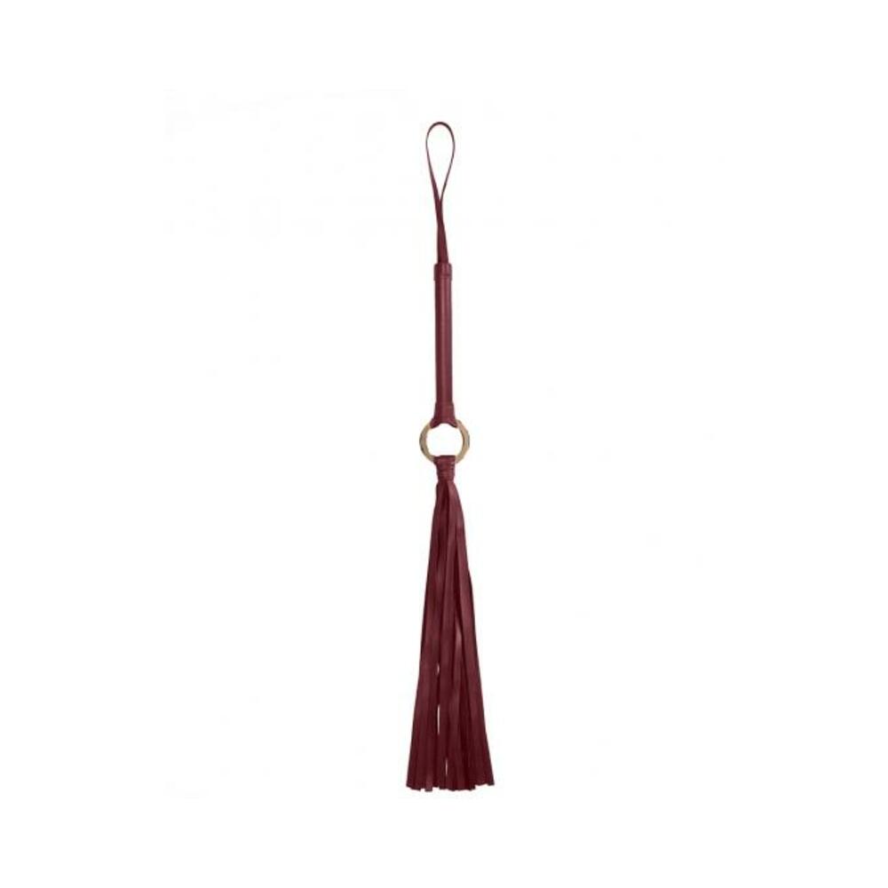 Ouch Halo Flogger Burgundy-Shots-Sexual Toys®