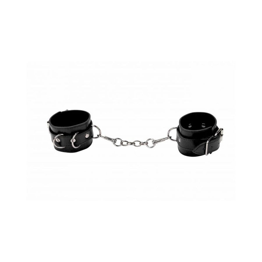 Ouch! Leather Cuffs - Black-Shots-Sexual Toys®