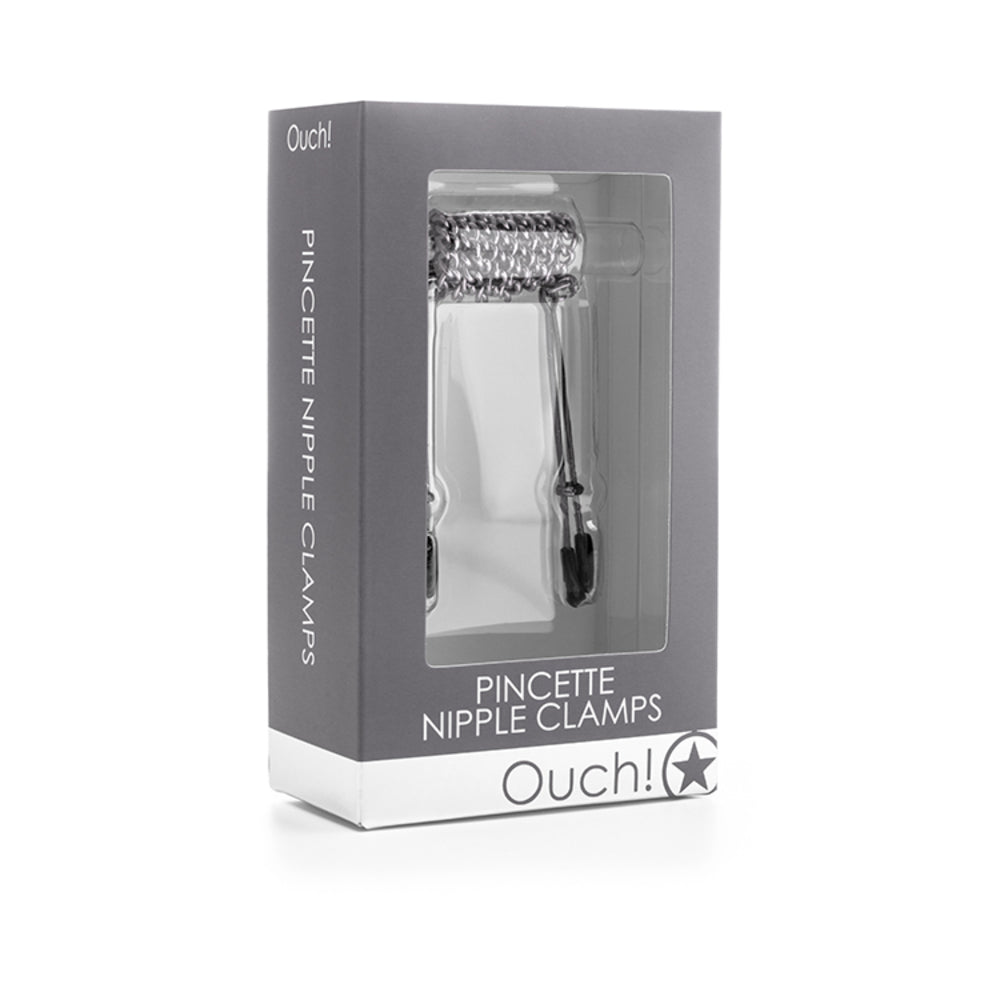 Ouch! Pincette Nipple Clamps - Metal-Shots-Sexual Toys®